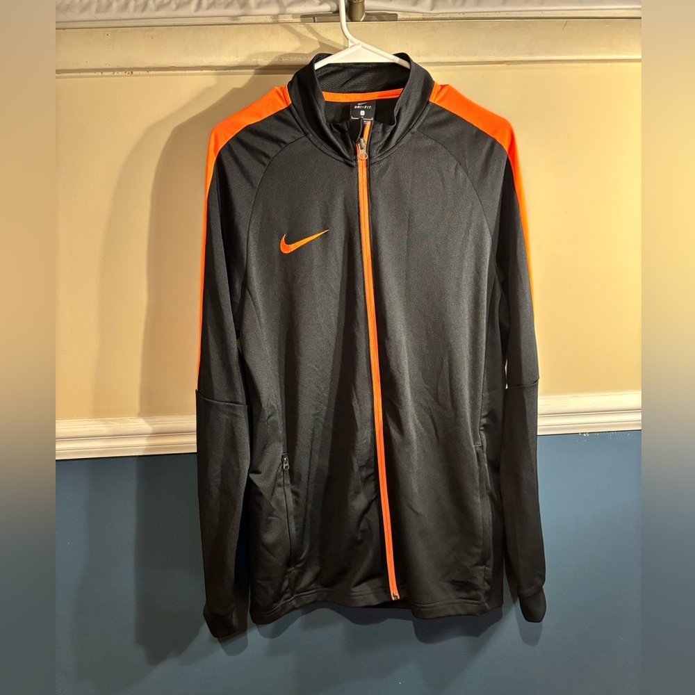 Nike Black and Orange Performance Jacket